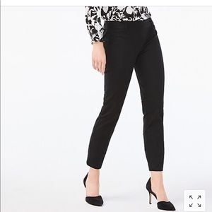 J.Crew Factory City Fit Winnie Pants - Black